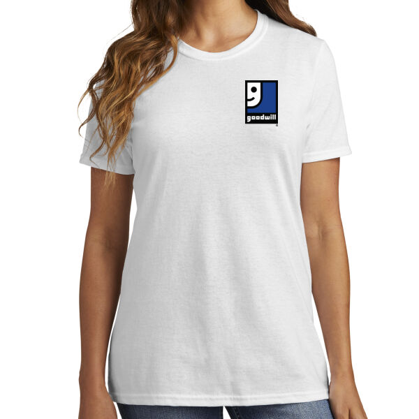Printed Ohio Valley Goodwill - Ladies Core Cotton Tee Thumbnail