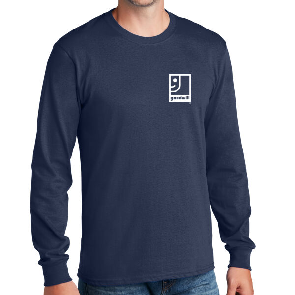 Printed Ohio Valley Goodwill - Long Sleeve Core Cotton Tee Thumbnail