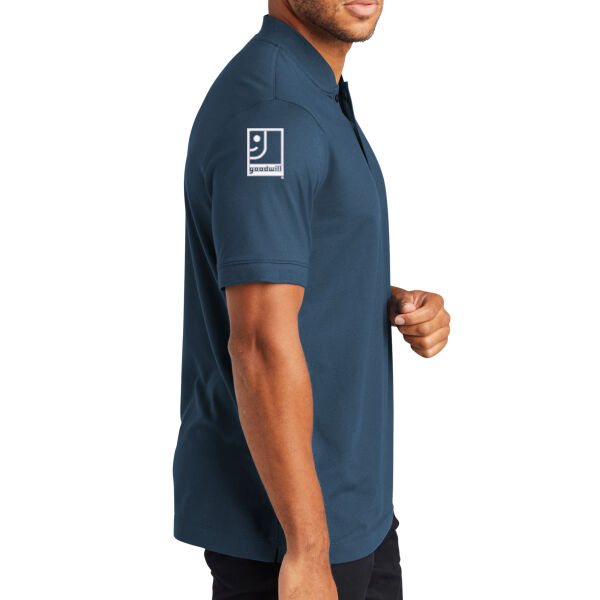 Embroidered Ohio Valley Goodwill - Micropique Sport Wick ® Polo - Stretch Pique Henley Thumbnail